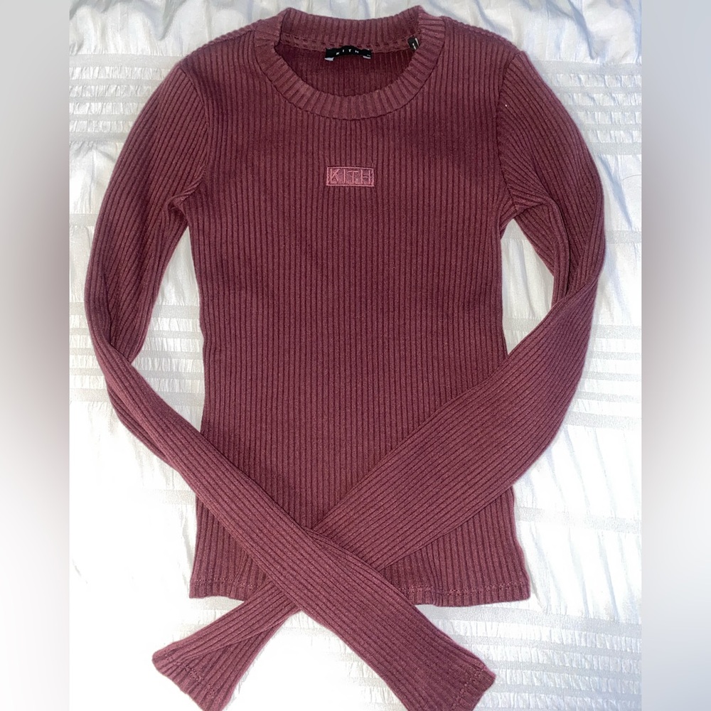 Kith long sleeve Ribbed top